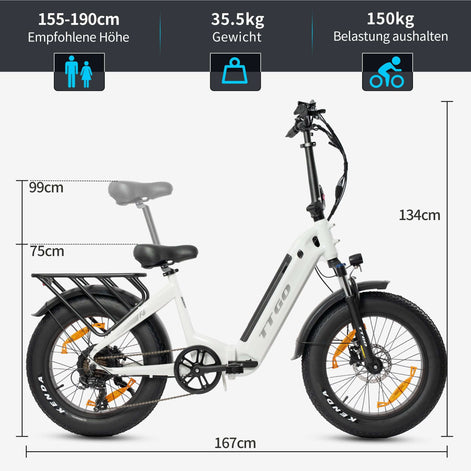 Kompaktrad Mini E-Bike – Ideal für Stadt, Land und Strand - Bike Innov
