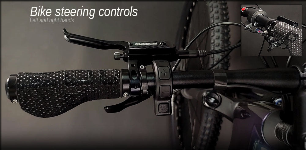 Mountain E-Bike - Cyctrac EM10 - Carbon fiber - Bike Innov 