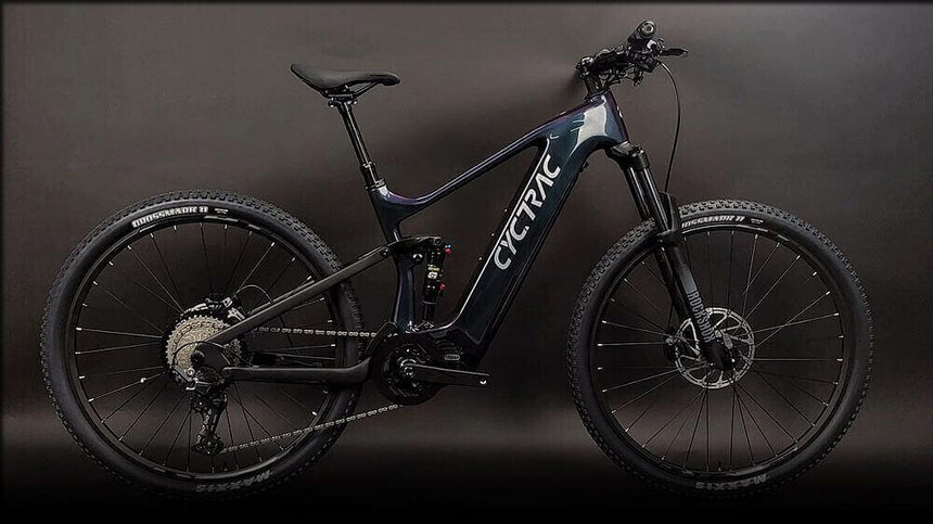 Carbon Mountain E-Bike Federung Scheibenbremsen hydraulisch
