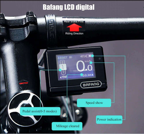 Carbon Mountain E-Bike Display Akku Bedienung intuitiv