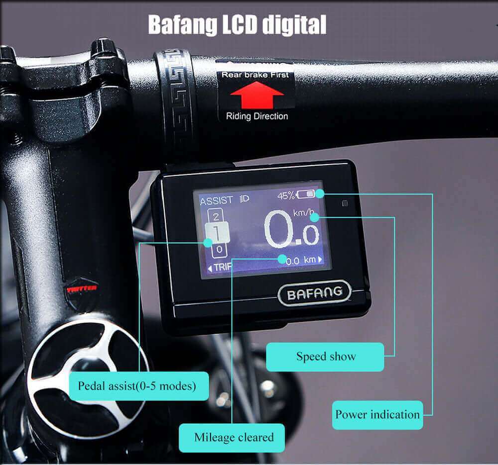 Carbon Mountain E-Bike Display Akku Bedienung intuitiv