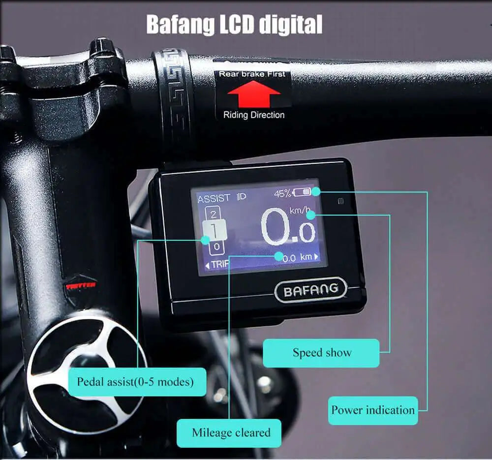 Carbon Mountain E-Bike - Detailaufnahme Carbon-Rahmen leicht