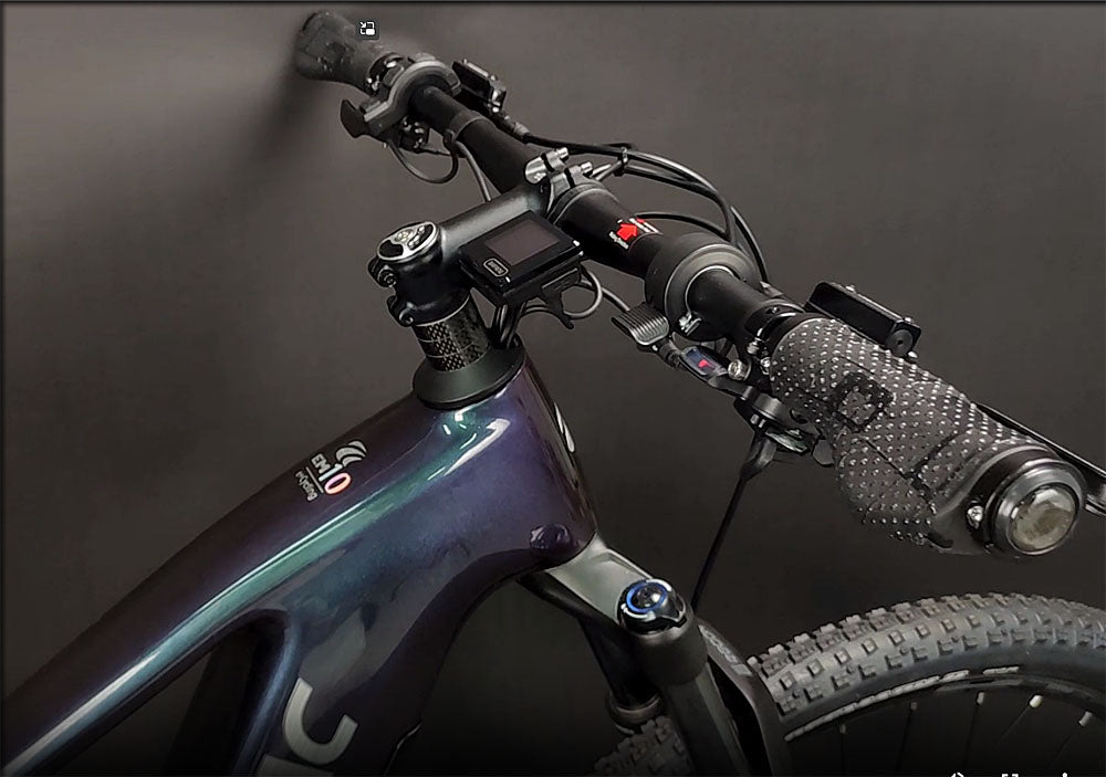 Mountain E-Bike - Cyctrac EM10 - Carbon fiber - Bike Innov 