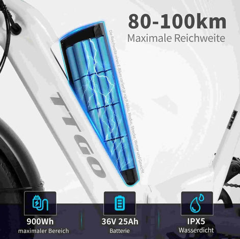 Faltbares Mini E-Bike. Starke Leistung im ultrakompakten Design.