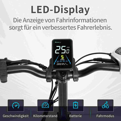 Faltbares Mini E-Bike. Starke Leistung im ultrakompakten Design.