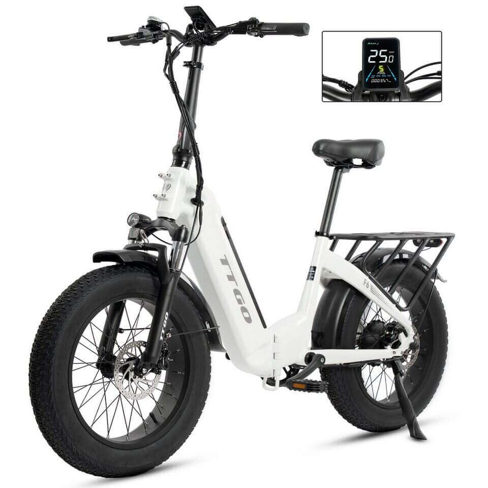 Faltbares Mini E-Bike 18kg leicht 60km Reichweite kompakt für Pendler