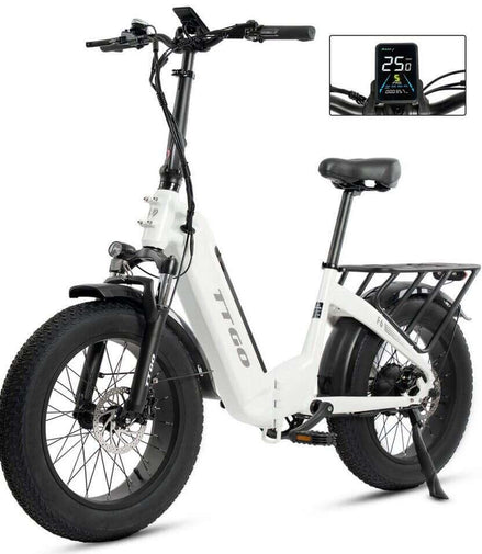Faltbares Mini E-Bike 18kg leicht 60km Reichweite kompakt für Pendler