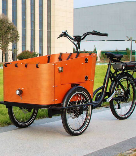 Lastenrad E-Bike 3 Räder Gewerbe Transport schwere Lasten